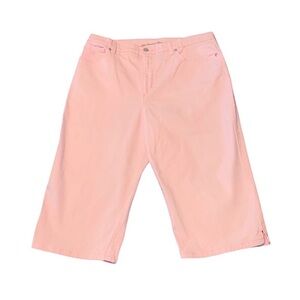 Gloria Vanderbilt Pink Embellished Shorts